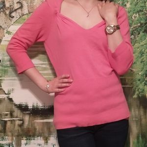 Bisou Bisou Pink Sweater